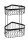 WENKO Classic Plus Duschregal Stahl
