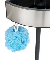 WENKO Teleskop-Duschregal Premium Big Black schwarz 27,5 x 20,0 x 70,0-260,0 cm