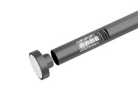 WENKO Metall Teleskop-Duschvorhangstange Luz
