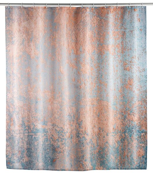 WENKO Duschvorhang Agate Motiv 180,0 x 200,0 cm