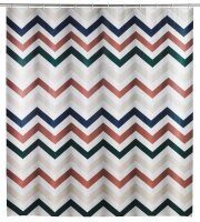 WENKO Duschvorhang Agropoli Motiv 180,0 x 200,0 cm