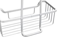 WENKO Milo Duschkorb Aluminium