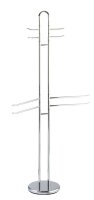 WENKO Kleiderständer Palermo 15581100 silber Metall...