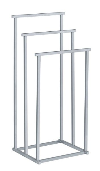 WENKO Handtuchständer Quadro silber, 1 St.