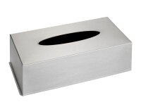 WENKO Taschentuchbox 16874100 silber Edelstahl, 1 St.