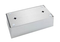 WENKO Taschentuchbox 16874100 silber Edelstahl, 1 St.