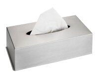 WENKO Taschentuchbox 16874100 silber Edelstahl, 1 St.