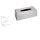 WENKO Taschentuchbox 16874100 silber Edelstahl, 1 St.