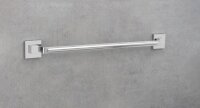WENKO Handtuchhalter Uno Quadro silber, 1 St.