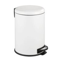 WENKO Leman Mülleimer 20,0 l weiß, 1 St.