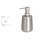 WENKO Seifenspender Solid 22607100 silber Edelstahl 420,0 ml, 1 St.