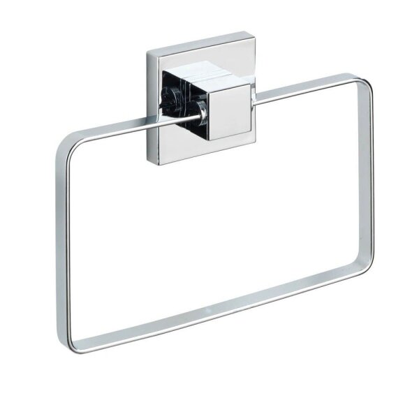 WENKO Handtuchhalter Quadro silber, 1 St.