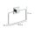 WENKO Handtuchhalter Quadro silber, 1 St.