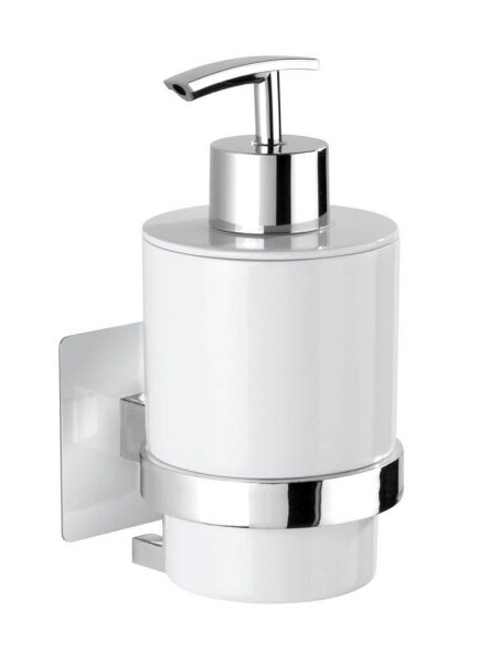 WENKO Seifenspender Quadro 23848100 weiß Kunststoff 250,0 ml, 1 St.