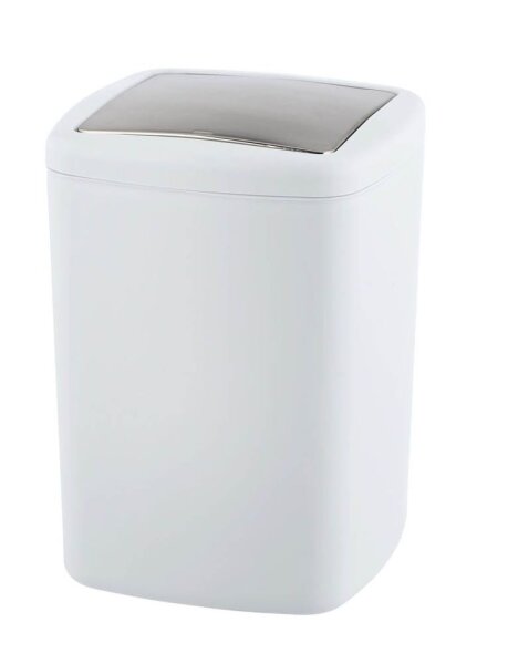 WENKO Barcelona Mülleimer 8,5 l weiß, 1 St.
