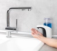 WENKO Seifenspender Butler 54711100 weiß Kunststoff mit Sensor 300,0 ml, 1 St.
