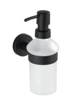 WENKO Seifenspender Bosio 24235100 schwarz, matt...