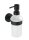 WENKO Seifenspender Bosio 24235100 schwarz, matt Edelstahl 200,0 ml, 1 St.