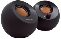 CREATIVE Pebble Lautsprecher schwarz