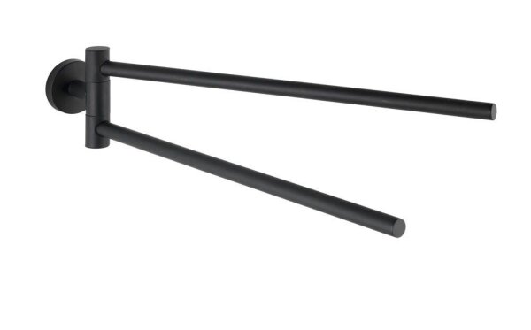 WENKO Handtuchhalter Bosio schwarz, matt, 1 St.