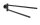 WENKO Handtuchhalter Bosio schwarz, matt, 1 St.