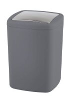 WENKO Barcelona Mülleimer 8,5 l anthrazit, 1 St.