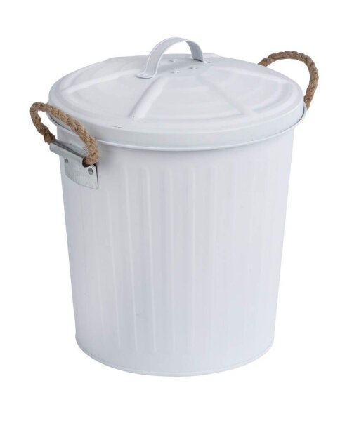WENKO Gara Kosmetikeimer 6,0 l weiß, 1 St.