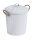 WENKO Gara Kosmetikeimer 6,0 l weiß, 1 St.