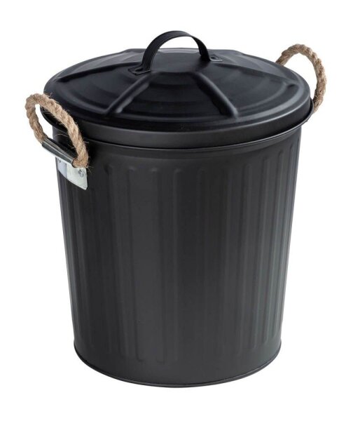 WENKO Gara Kosmetikeimer 6,0 l schwarz, 1 St.