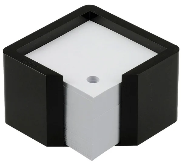 arlac® Zettelbox memorion schwarz inkl. 600 lose...