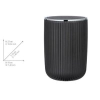 WENKO Agropoli L Kosmetikeimer 5,5 l grau, 1 St.