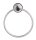 WENKO Handtuchhalter Udine silber, 1 St.