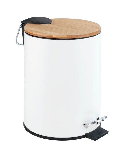 WENKO Tortona Kosmetikeimer 3,0 l weiß, 1 St.