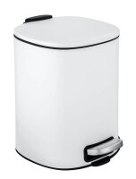 WENKO Alassio Kosmetikeimer 5,0 l weiß, 1 St.