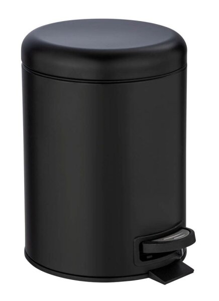WENKO Leman Kosmetikeimer 5,0 l schwarz, 1 St.