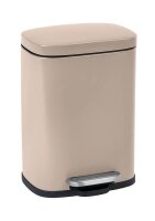 WENKO Leno Kosmetikeimer 5,0 l taupe, 1 St.