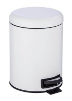 WENKO Leman Kosmetikeimer 5,0 l weiß, 1 St.