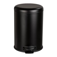 WENKO Leman Mülleimer 12,0 l schwarz, 1 St.