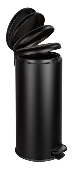 WENKO Leman Mülleimer 30,0 l schwarz, 1 St.