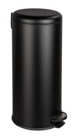 WENKO Leman Mülleimer 30,0 l schwarz, 1 St.