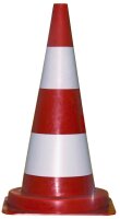 Leitkegel rot, weiß 75,0 cm, 1 St.
