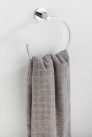 WENKO Handtuchhalter Isera silber, 1 St.