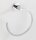 WENKO Handtuchhalter Isera silber, 1 St.