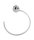 WENKO Handtuchhalter Isera silber, 1 St.