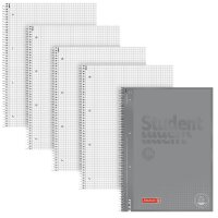 BRUNNEN Collegeblöcke Student Lineatur 28 kariert...