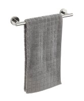 WENKO Handtuchhalter Bosio silber, glänzend, 1 St.
