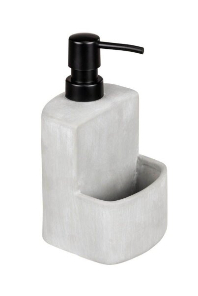 WENKO Seifenspender Festival 54666100 hellgrau Beton 380,0 ml, 1 St.