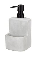 WENKO Seifenspender Festival 54666100 hellgrau Beton 380,0 ml, 1 St.