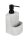 WENKO Seifenspender Festival 54666100 hellgrau Beton 380,0 ml, 1 St.