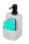WENKO Seifenspender Festival 54666100 hellgrau Beton 380,0 ml, 1 St.